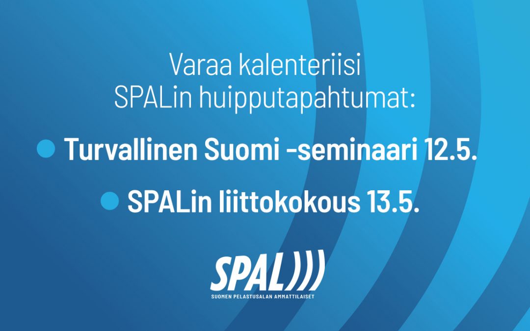 Koe kevään huipputapahtuma Turvallinen Suomi-seminaari 12.5.